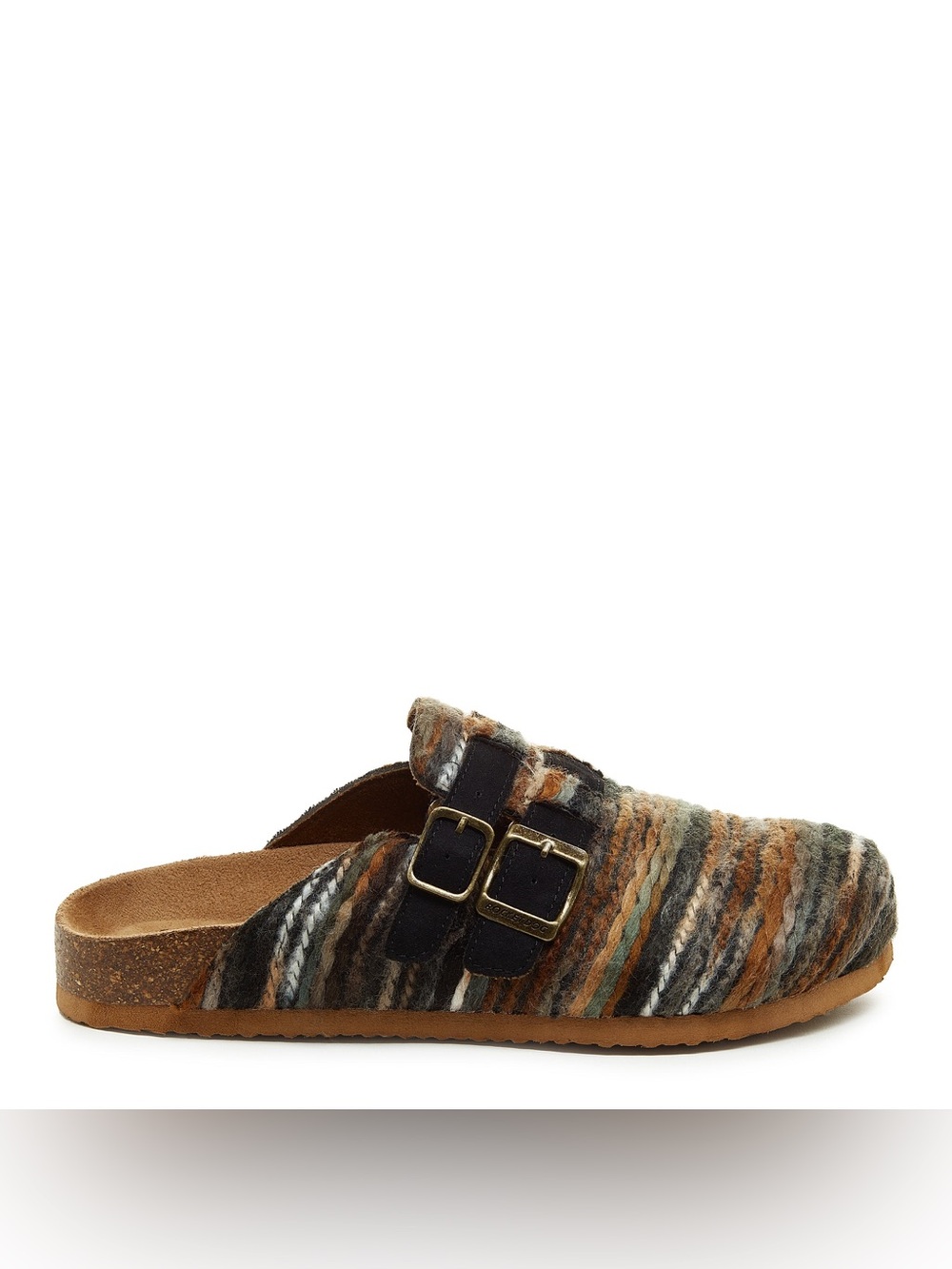 Rocket Dog Women’s Abel Brown Stripe Mule